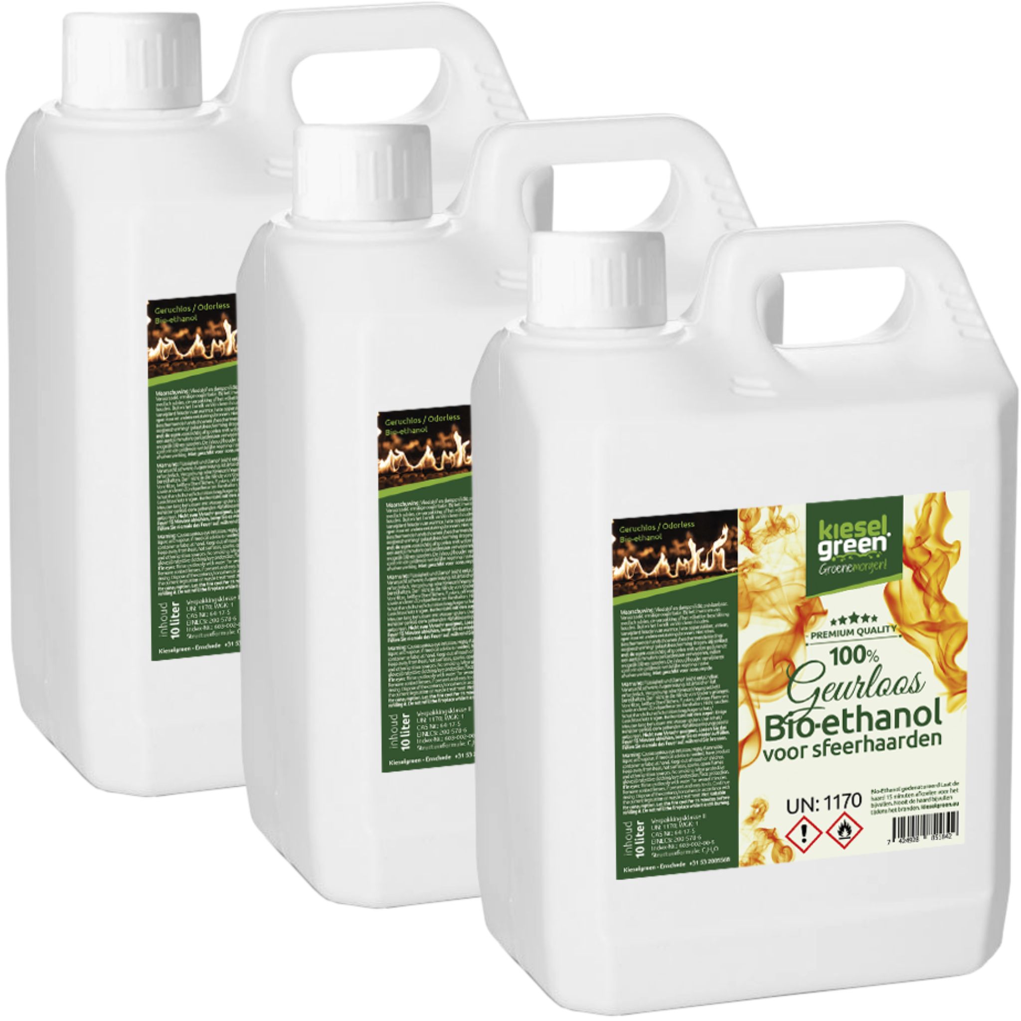 30 liter bioetanol 100% i dunkar