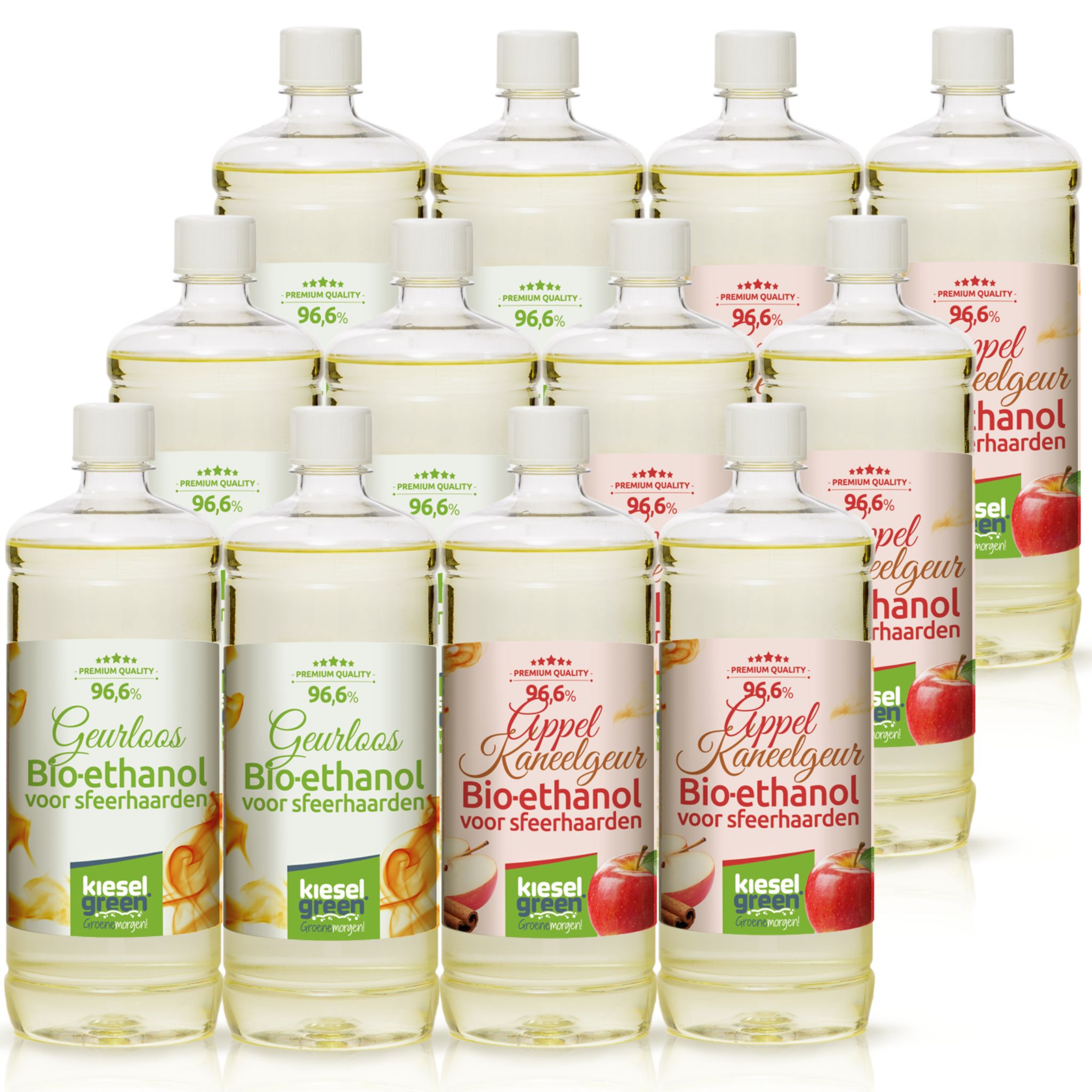 Bioethanol appel/kaneel + geurloos Bioethanol appel/kaneel + geurloos